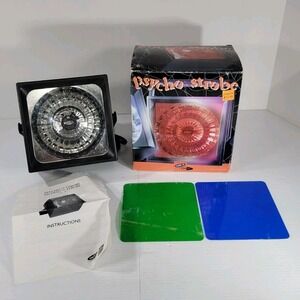 Lite F/X MME Translucent Psycho Strobe Lite Model 1821 Tested Working